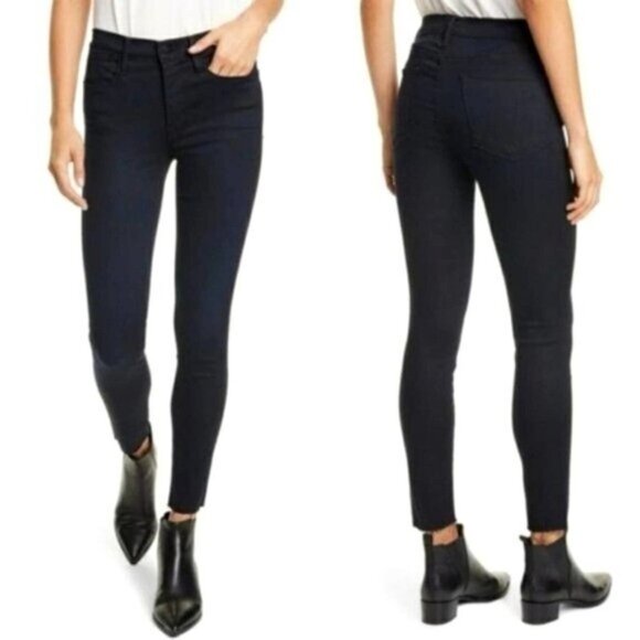 FRAME Denim Le Skinny Raw Hem Jeans Size 24 New - Picture 3 of 9